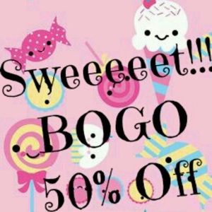 BOGO 50% off all items in my closet
